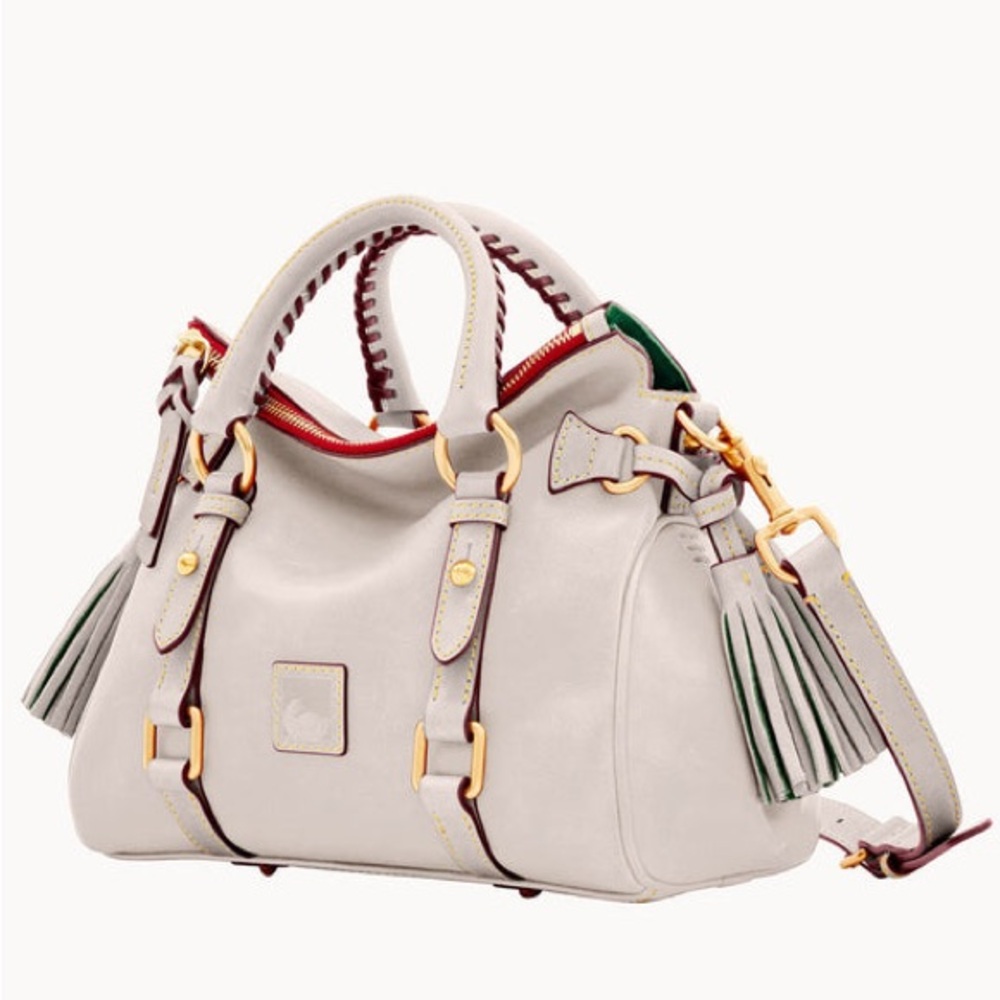 Dooney & Bourke Florentine Micro Satchel - Ecru - Picture 3 of 14